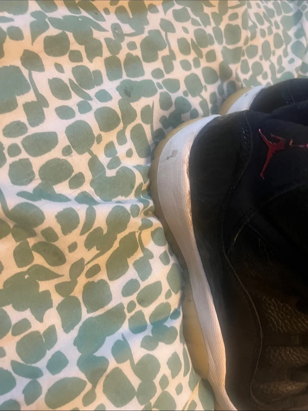 Nike Air Jordan 11 Black with Red Accents